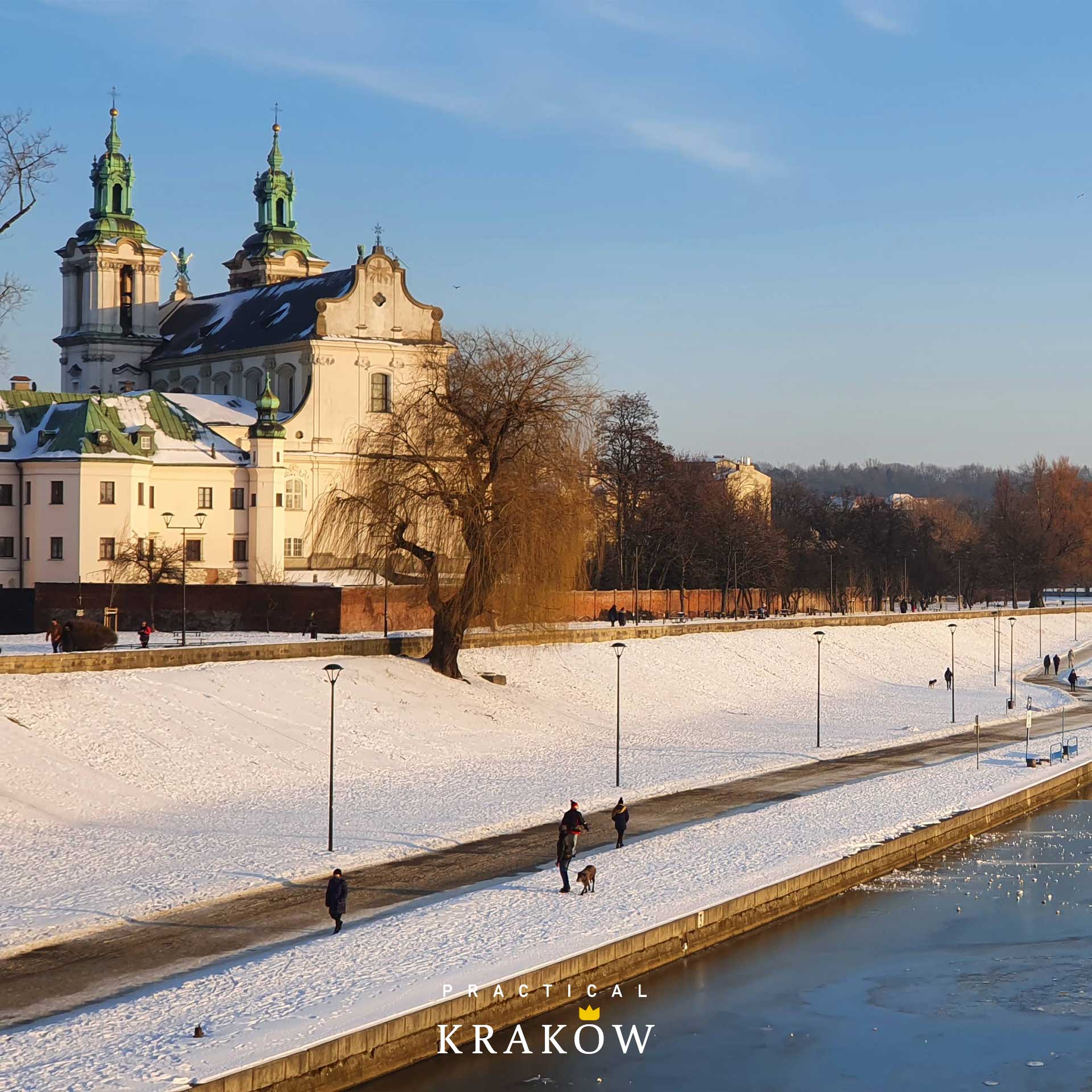 is there snow in Krakow