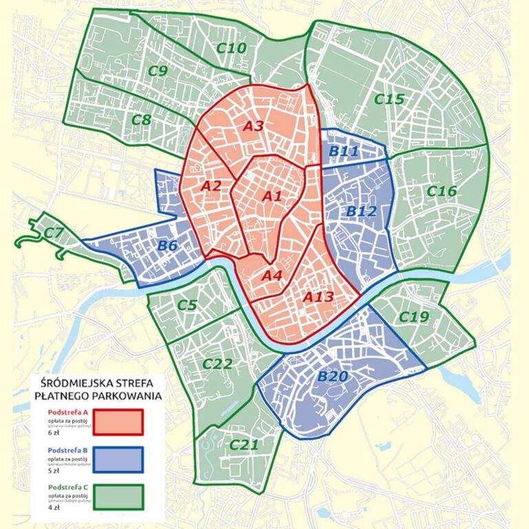 Parking in Krakow. How Much Does it Cost? Where to Park in Krakow? Free ...